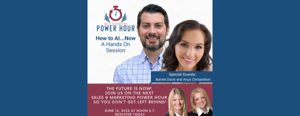 Sales and Marketing Power Hour: How to AI…Now