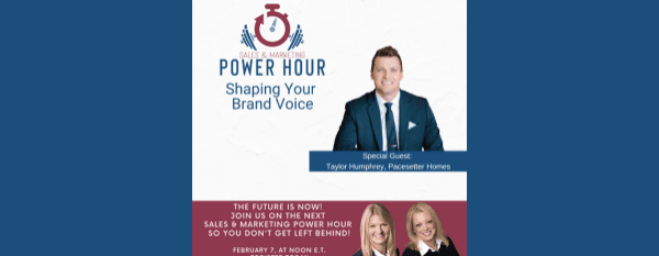 Sales and Marketing Power Hour: Shaping Your Brand Voice