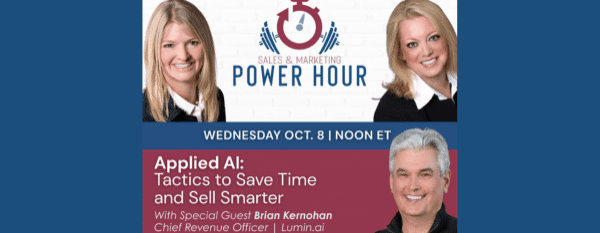 Sales and Marketing Power Hour: Applied AI-Tactics to Save Time and Sell Smarter